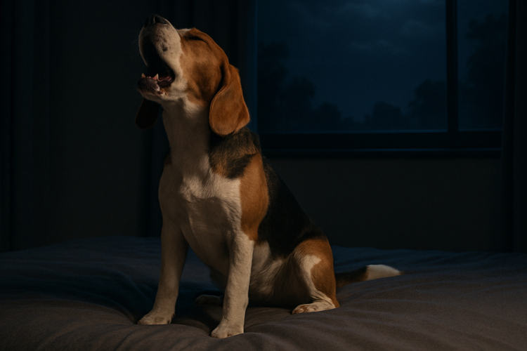 Que faire si mon chien pleure la nuit ?